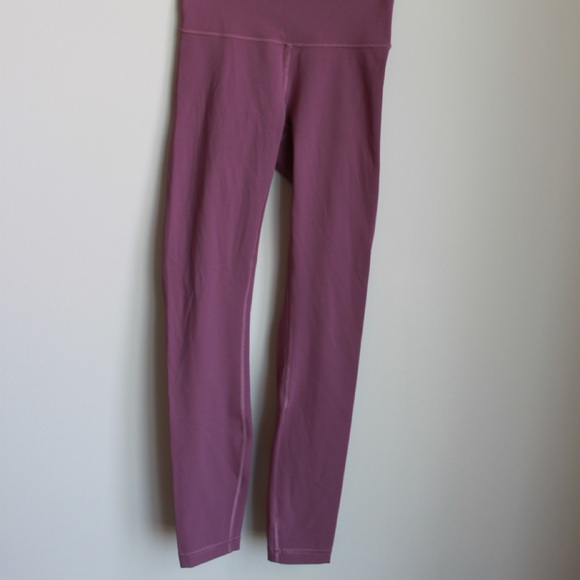 Lululemon Vintage Plum Colored Leggings - Picture 2 of 4